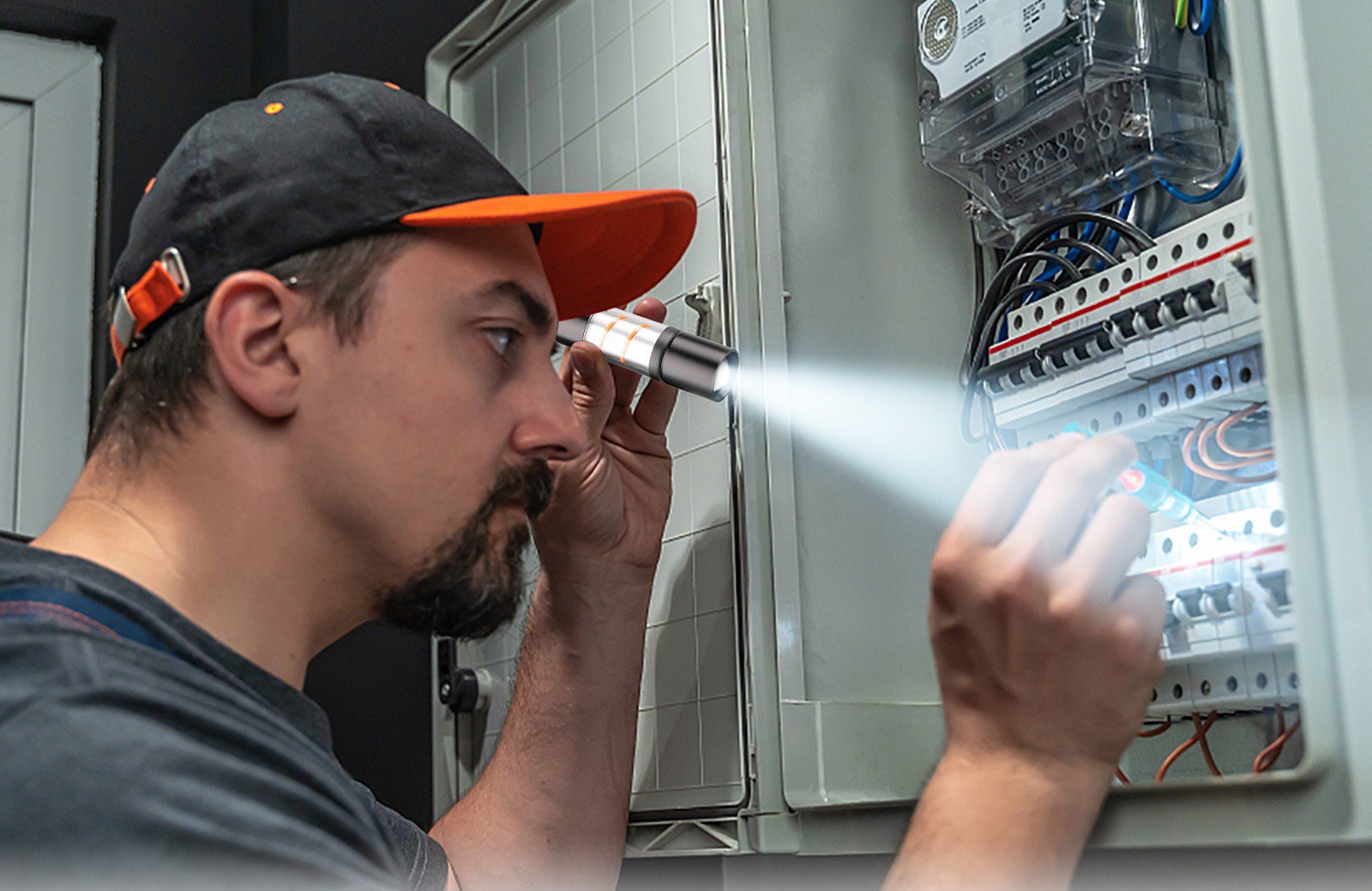 e563b59e-172a-47d9-a9c4-4a0eeec0bdb2.86828400bcb6caef10989e38a4a00dca.jpeg Stainless Steel LED Mini Usb Torch, Mini Pocket Flashlight - White - Image 1