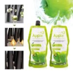 Apple Hair Color 500 ml Ammonia-Free Dark Brown Hair Color Cream – Natural-Looking Coverage with Nourishing Formula - Image 3