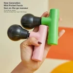 Handle Elbow Fascial Massage Gun – Deep Muscle Relaxation & Vibration Therapy for Soreness, Fatigue & Body Recovery