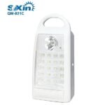 Multifunction Rechargeable Emergency Light (QM821A)  (Random color) - Image 2
