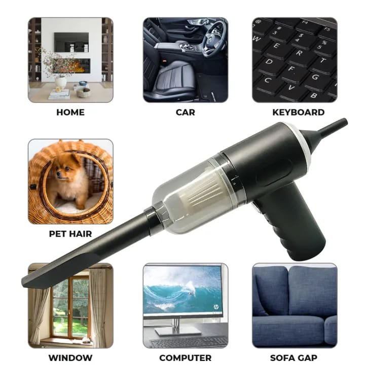 vacuum1.jpg 3 in 1 AS-228 Mini USB Rechargeable Vacuum Cleaner for Home and Office Use - Image 5